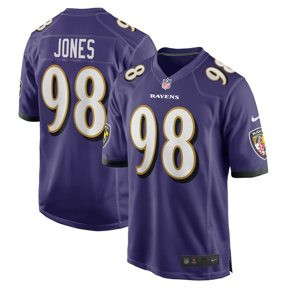 NFL Baltimore Ravens Travis Jones  Player Game Jersey