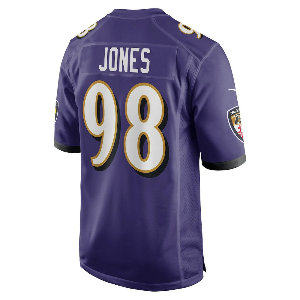NFL Baltimore Ravens Travis Jones  Player Game Jersey