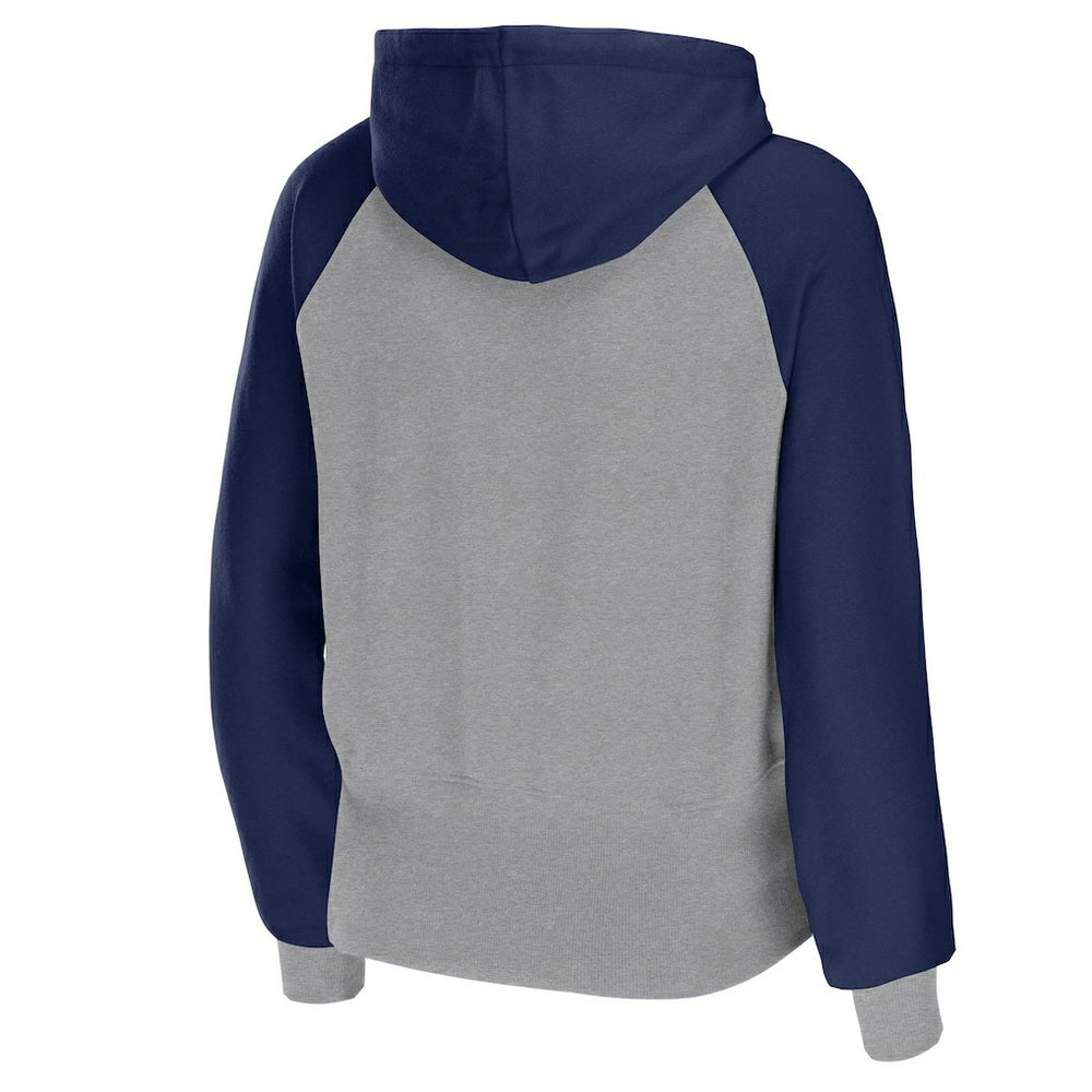 NFL Dallas Cowboys WEAR by Erin Andrews Women's Colorblock Lightweight Full-Zip Hoodie