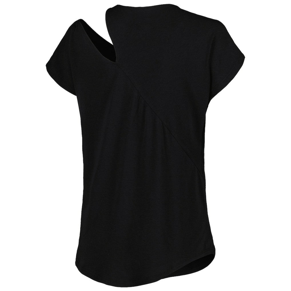 NFL Buffalo Bills KIYA TOMLIN Women's Cut Out Tri-Blend Shirt