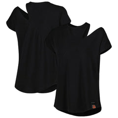 NFL Cincinnati Bengals KIYA TOMLIN Women's Cut Out Tri-Blend Shirt
