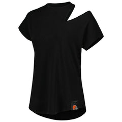NFL Cleveland Browns KIYA TOMLIN Women's Cut Out Tri-Blend Shirt