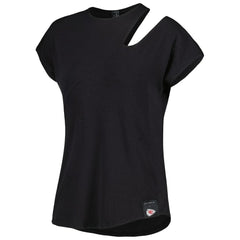 NFL Kansas City Chiefs KIYA TOMLIN Women's Cut Out Tri-Blend Shirt