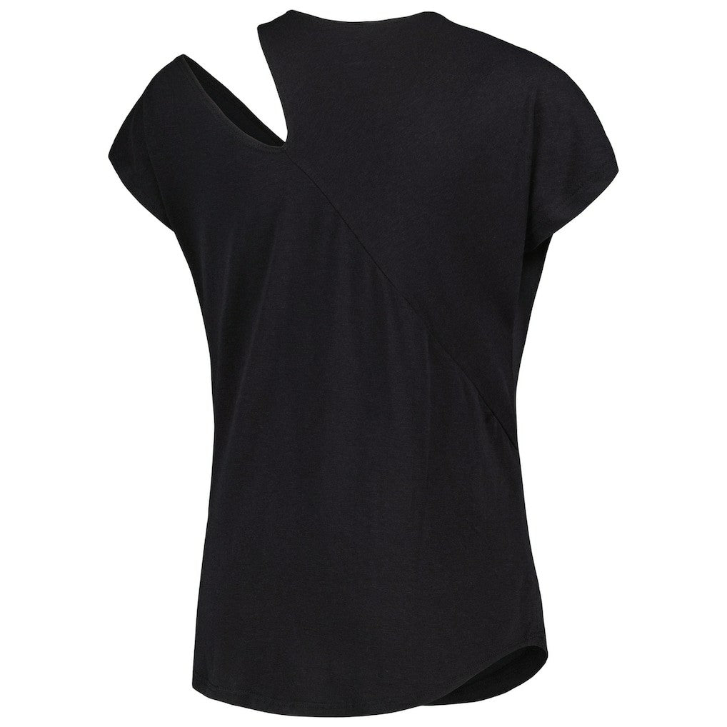 NFL Kansas City Chiefs KIYA TOMLIN Women's Cut Out Tri-Blend Shirt