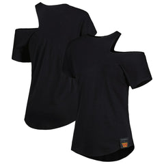 NFL Washington Commanders KIYA TOMLIN Women's Cut Out Tri-Blend Shirt
