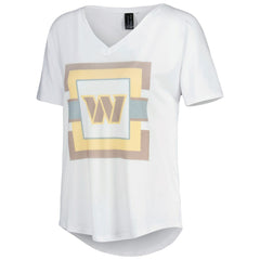 NFL Washington Commanders KIYA TOMLIN Women's V-Neck T-Shirt