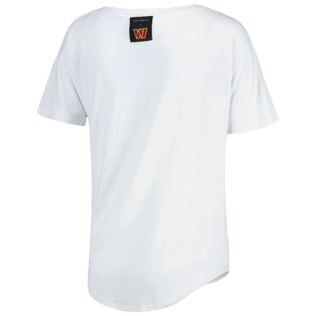 NFL Washington Commanders KIYA TOMLIN Women's V-Neck T-Shirt