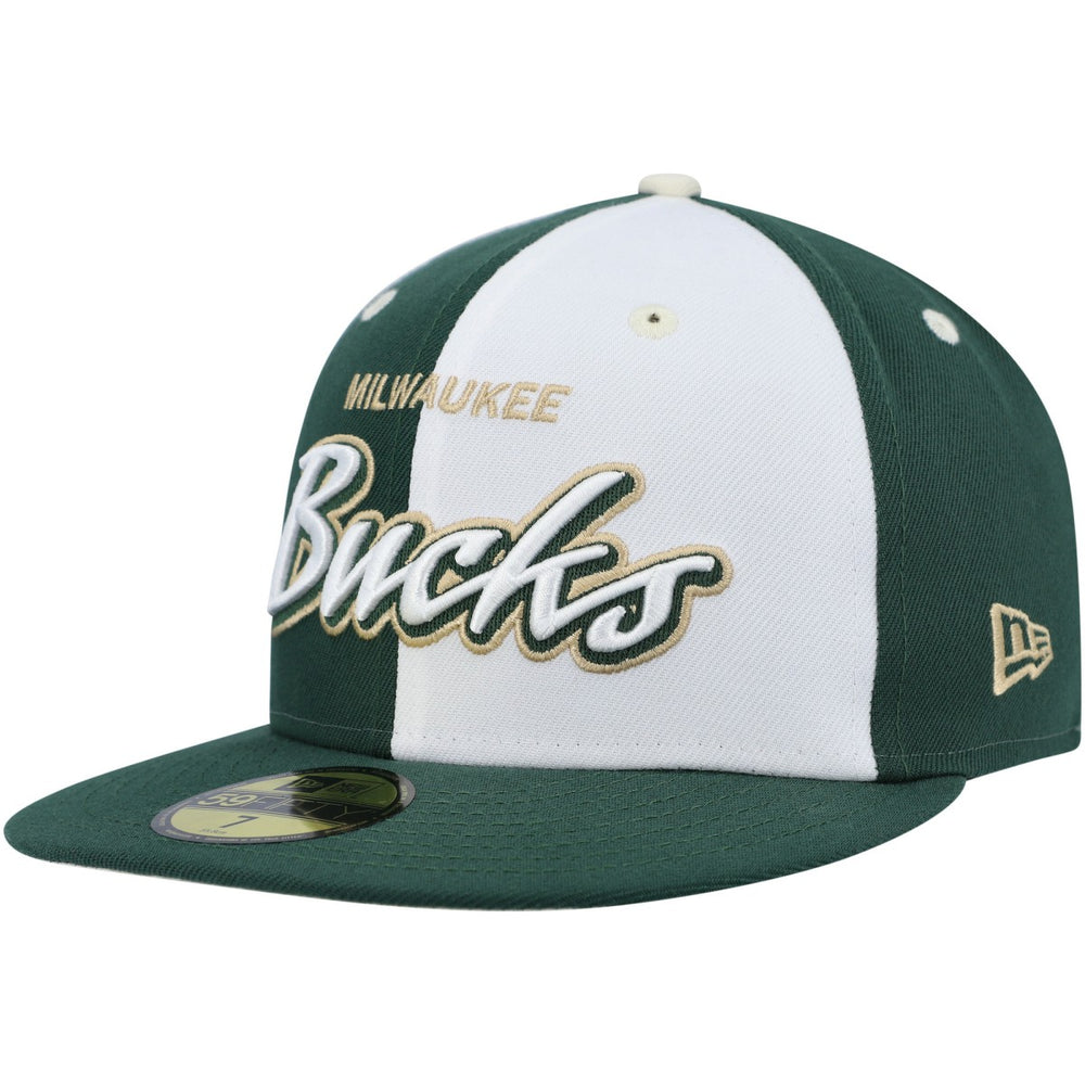 Script Pinwheel 59FIFTY Fitted Hat - Hunter Green/White | New Era for sale