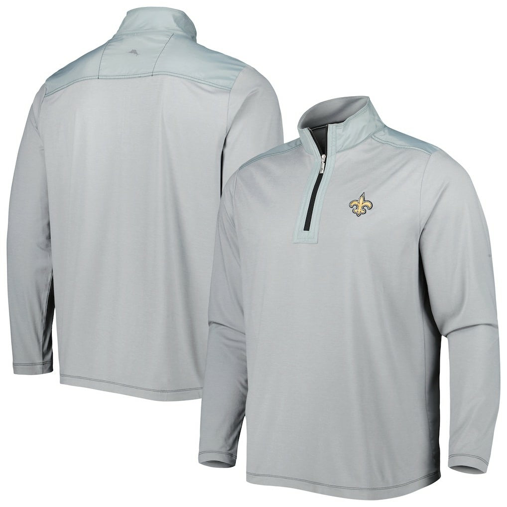 NFL New Orleans Saints On Deck IslandZone Half-Zip Jacket