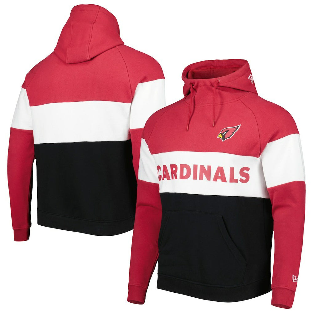 NFL Arizona Cardinals Colorblock Current Pullover Hoodie
