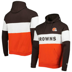 NFL Cleveland Browns Colorblock Current Pullover Hoodie
