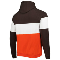 NFL Cleveland Browns Colorblock Current Pullover Hoodie