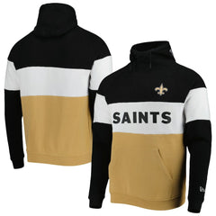 NFL New Orleans Saints Colorblock Current Pullover Hoodie