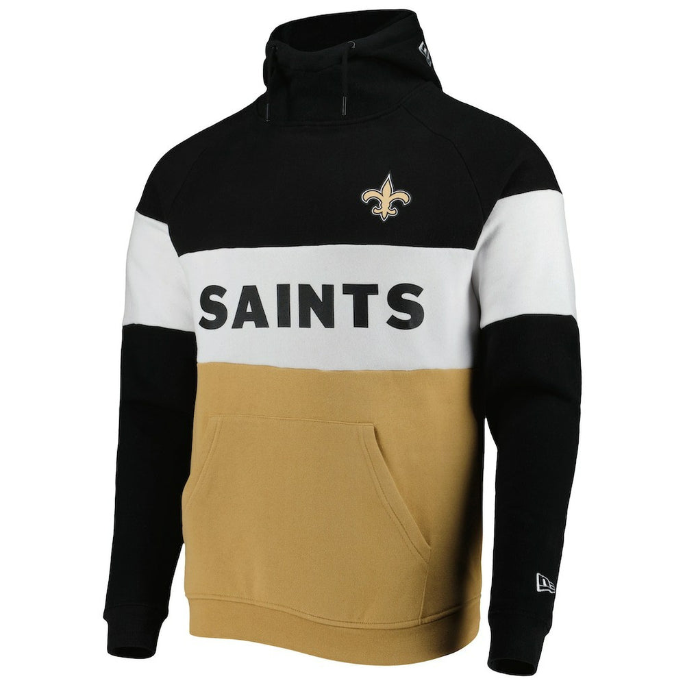 NFL New Orleans Saints Colorblock Current Pullover Hoodie