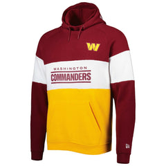 NFL Washington Commanders Colorblock Current Pullover Hoodie