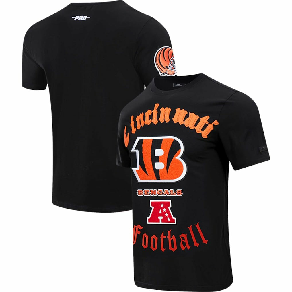 NFL Cincinnati Bengals Pro Standard Old English T-Shirt