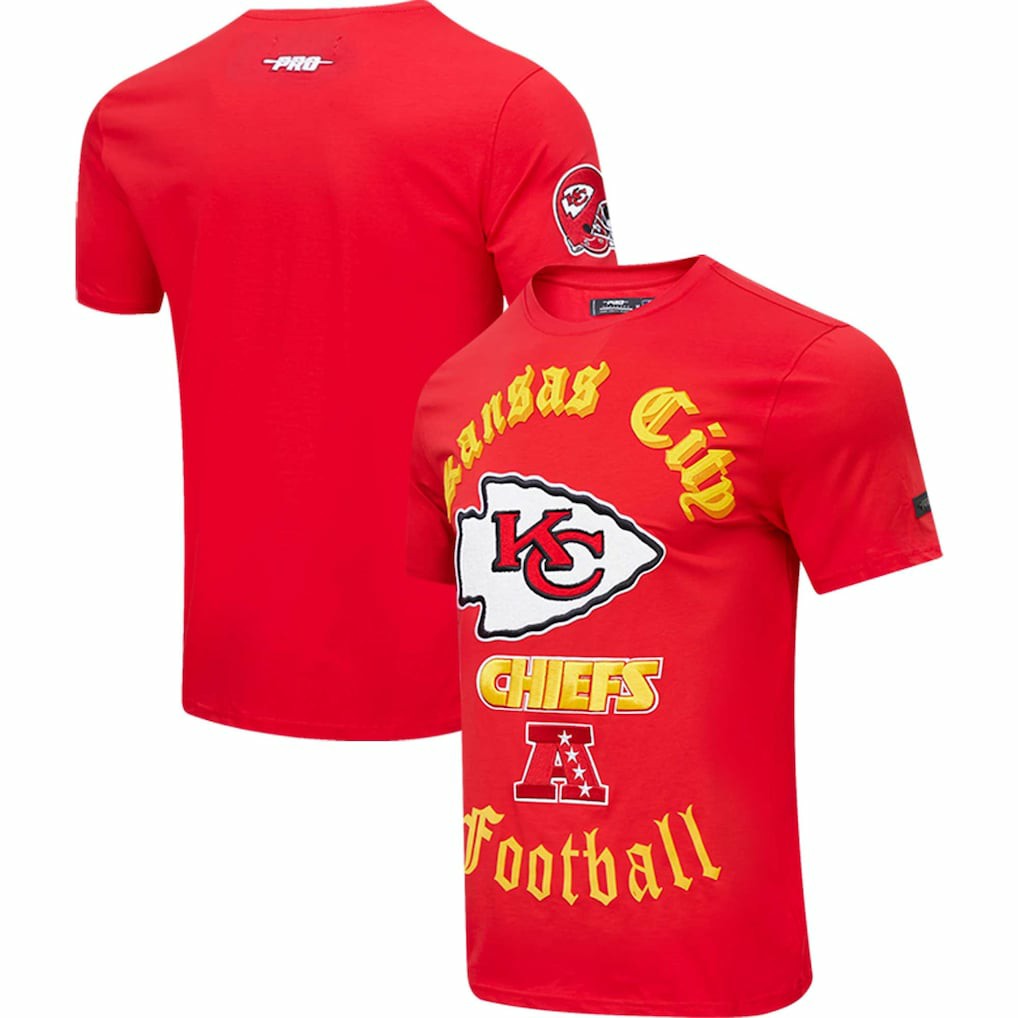 NFL Kansas City Chiefs Pro Standard Old English T-Shirt