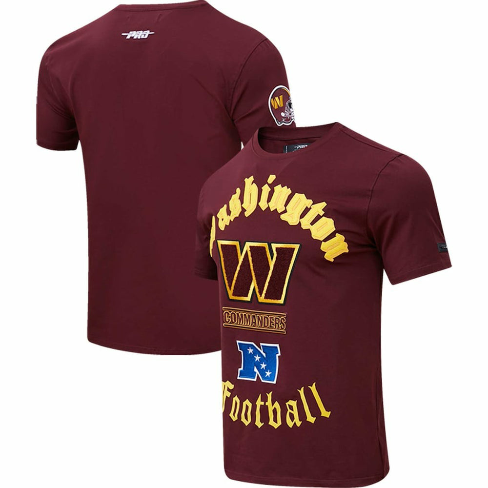 NFL Washington Commanders Pro Standard Old English T-Shirt