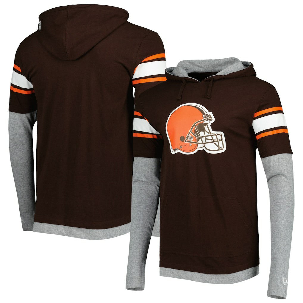 NFL Cleveland Browns Long Sleeve Hoodie T-Shirt