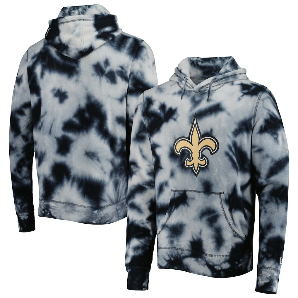 NFL New Orleans Saints Team Tie-Dye Pullover Hoodie