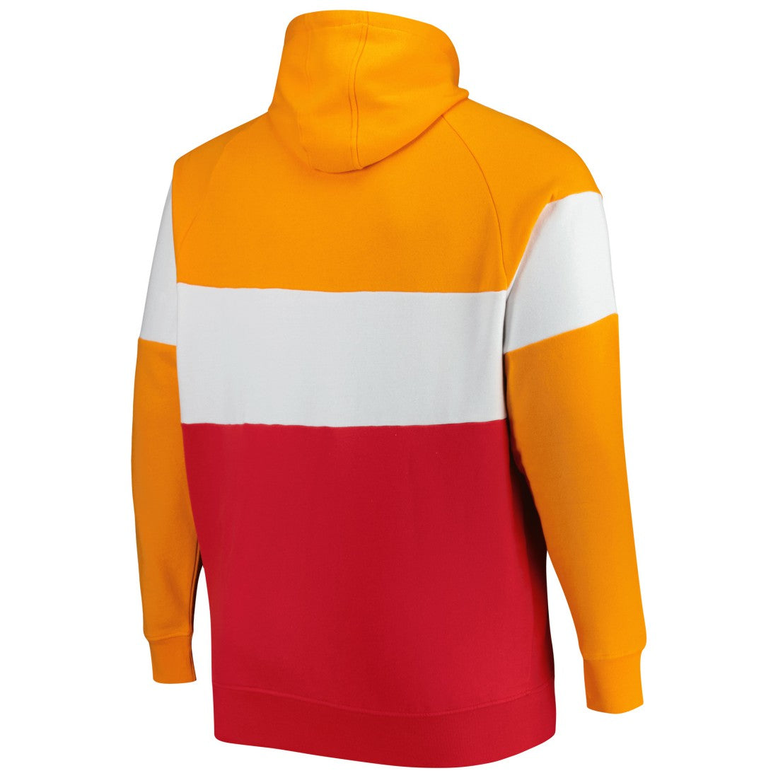 NFL Tampa Bay Buccaneers Big & Tall Throwback Colorblock Fleece Raglan Pullover Hoodie