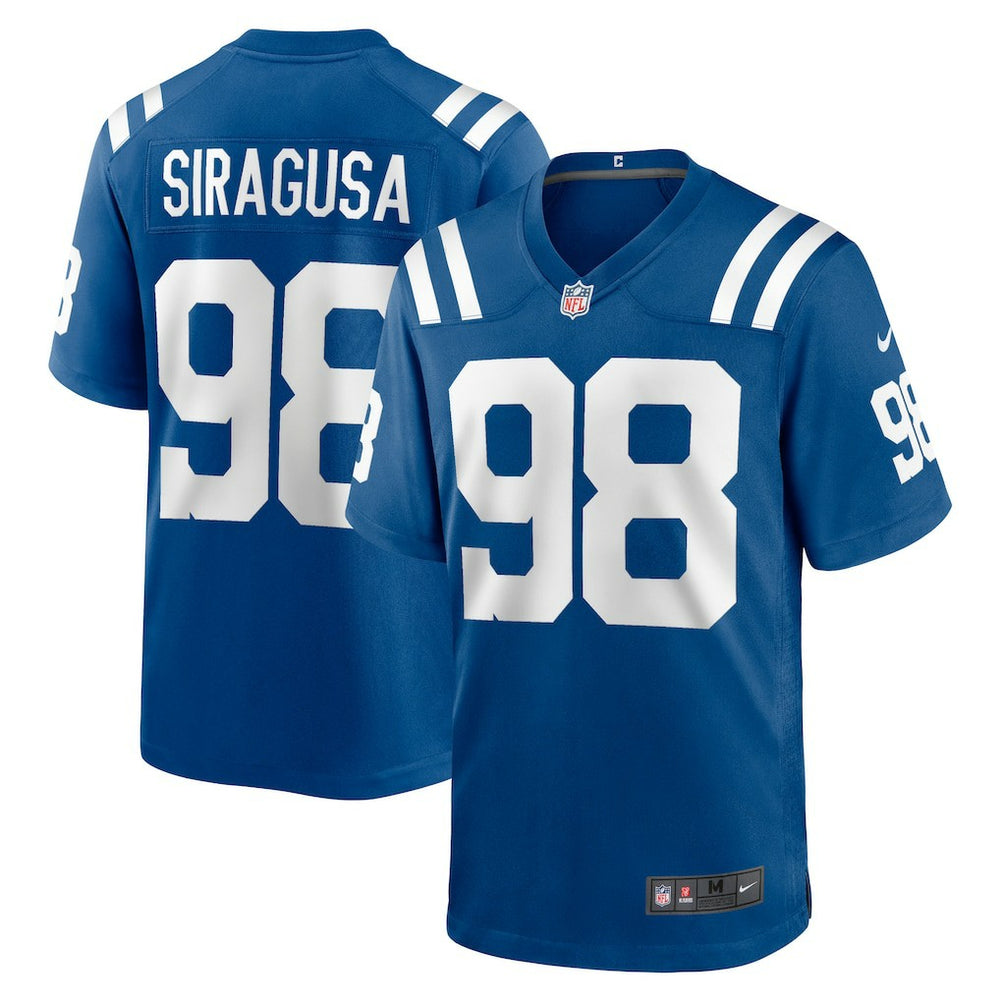 NFL Indianapolis Colts Tony Siragusa  Game Retired Player Jersey