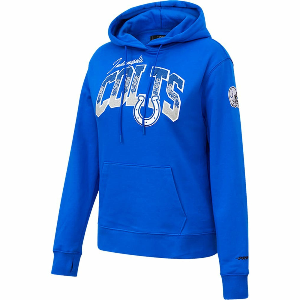 NFL Indianapolis Colts Pro Standard Women's Local Patch Pullover Hoodie