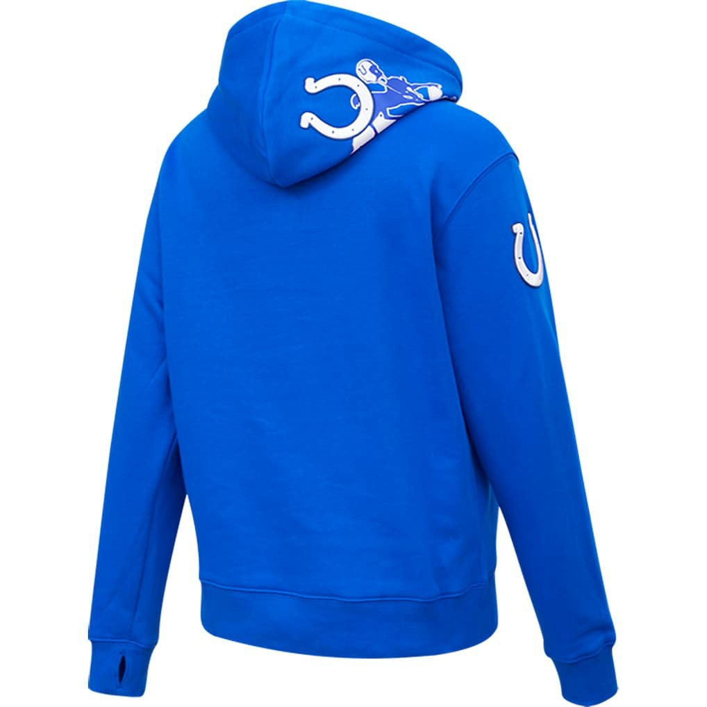 NFL Indianapolis Colts Pro Standard Women's Local Patch Pullover Hoodie