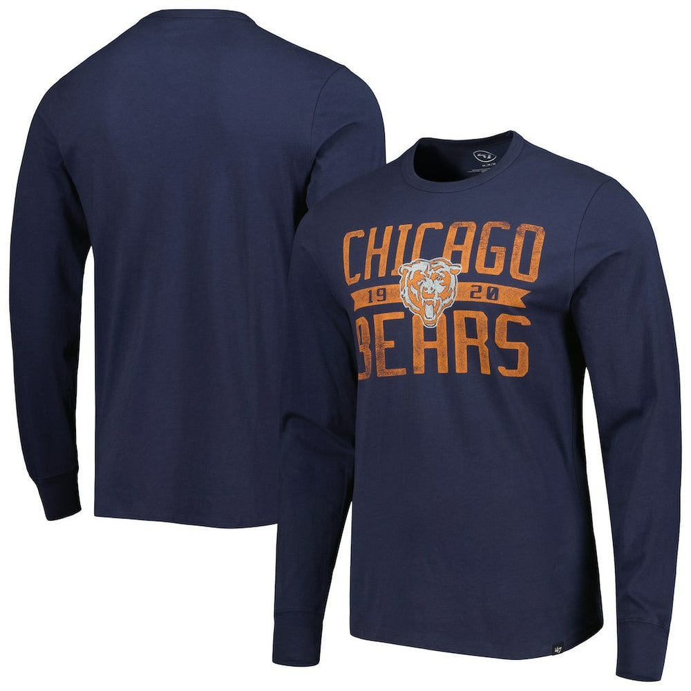 NFL Chicago Bears '47 Brand Wide Out Franklin Long Sleeve T-Shirt
