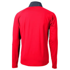 NFL Indianapolis Colts Cutter & Buck Adapt Eco Knit Hybrid Recycled Quarter-Zip Pullover Top