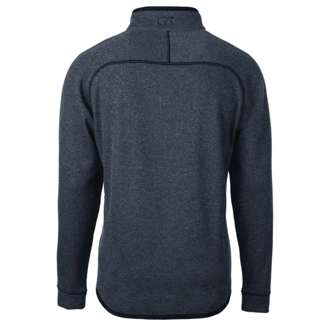 NFL Detroit Lions Cutter & Buck Big & Tall Mainsail Sweater Knit Half-Zip Pullover Jacket