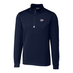 NFL Kansas City Chiefs Cutter & Buck Big & Tall Traverse Stretch Quarter-Zip Pullover Top