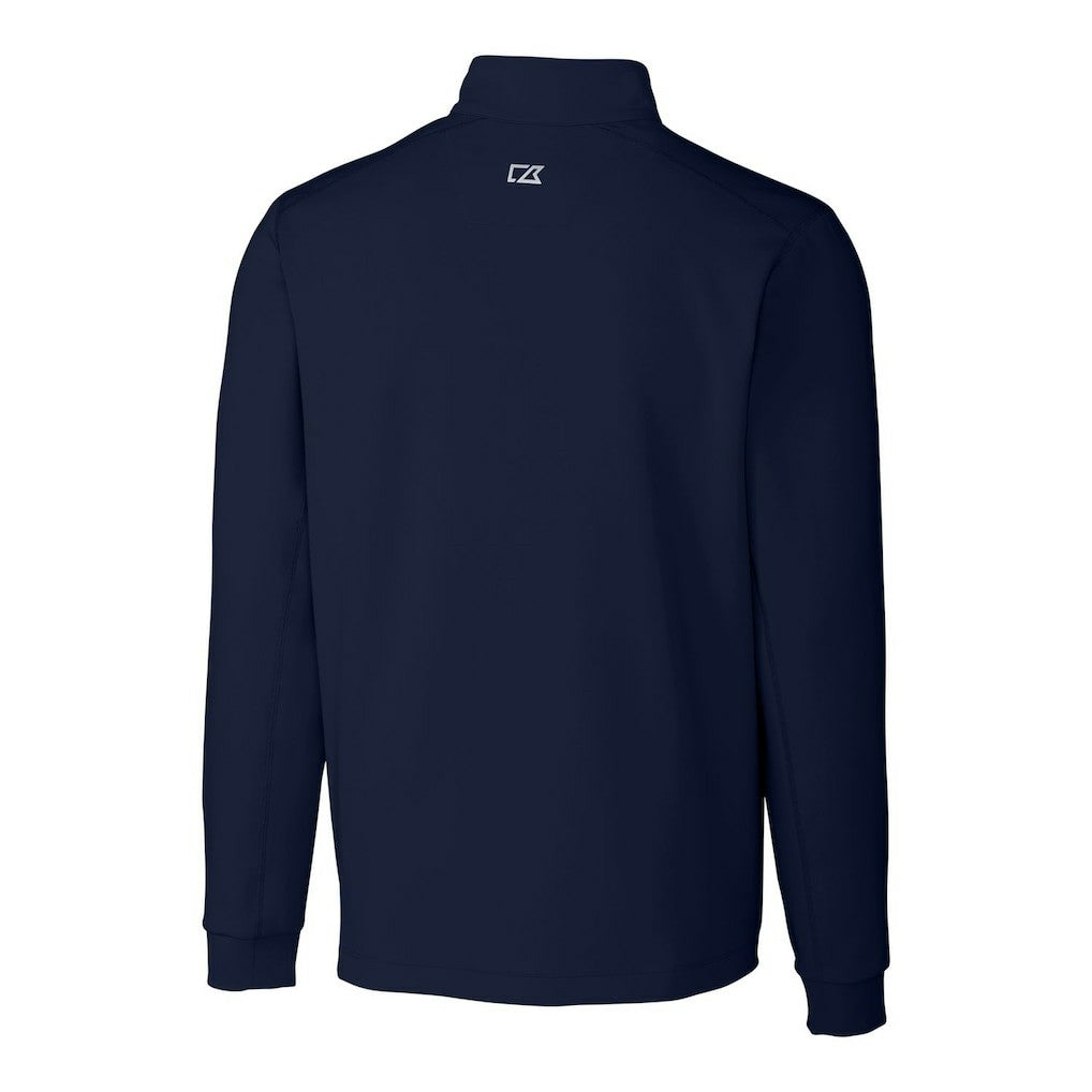 NFL Kansas City Chiefs Cutter & Buck Big & Tall Traverse Stretch Quarter-Zip Pullover Top