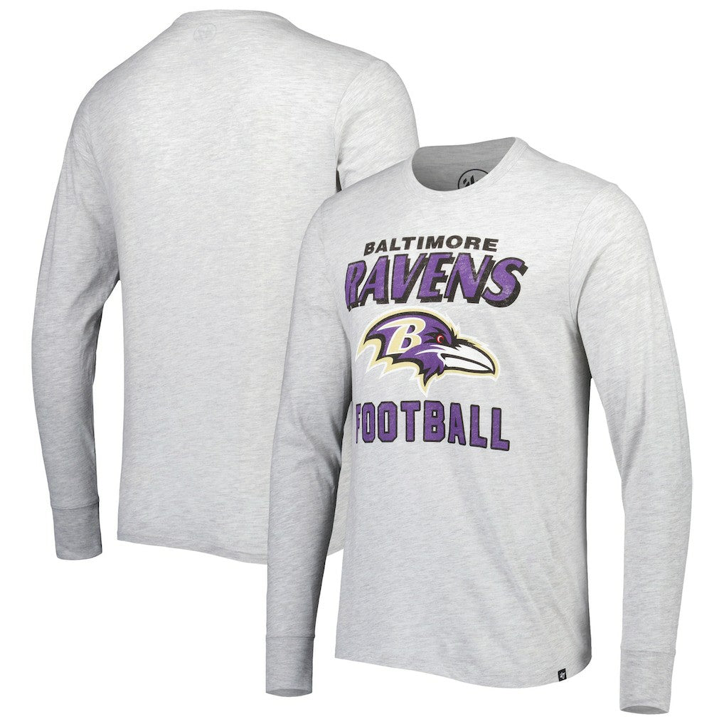 NFL Baltimore Ravens '47 Dozer Franklin Long Sleeve T-Shirt