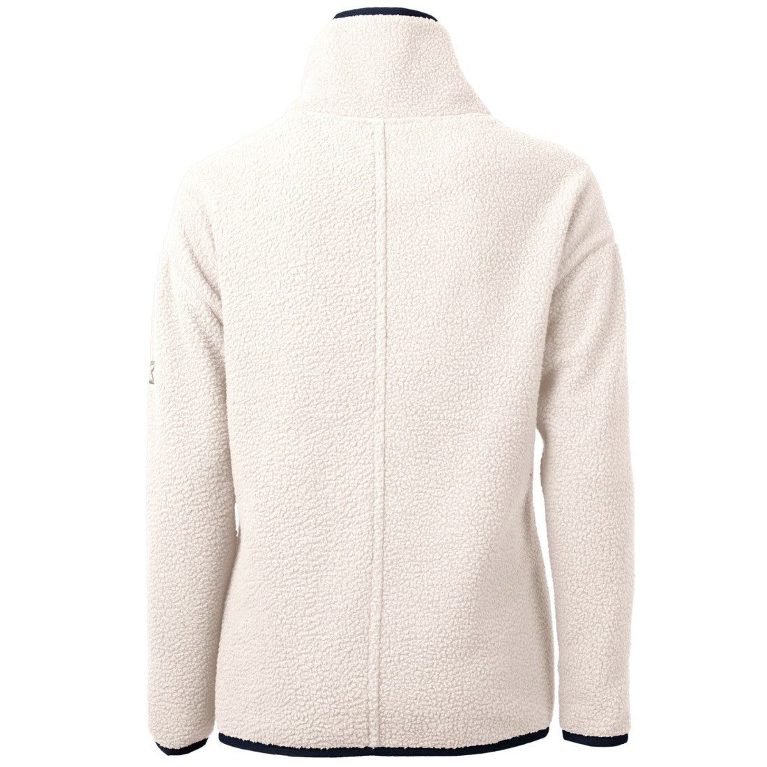 NFL Tennessee Titans Cutter & Buck Women's Americana Cascade Eco Sherpa Fleece Half-Zip Pullover Jacket