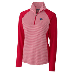 NFL Tampa Bay Buccaneers Cutter & Buck Women's Forge Tonal Half-Zip Top