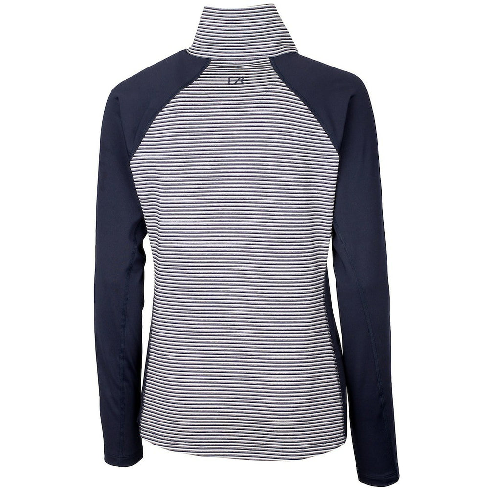 NFL New York Giants Cutter & Buck Women's Forge Tonal Half-Zip Top