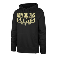 NFL New Orleans Saints '47 Box Out Headline Pullover Hoodie