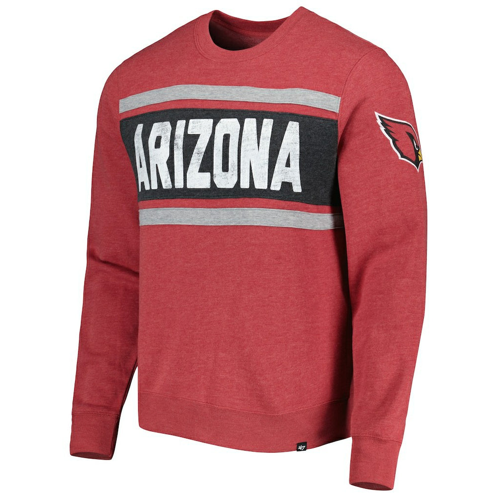 NFL Arizona Cardinals '47 Bypass Tribeca Pullover Sweatshirt