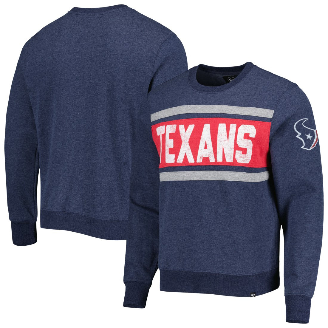 NFL Houston Texans '47 Bypass Tribeca Pullover Sweatshirt