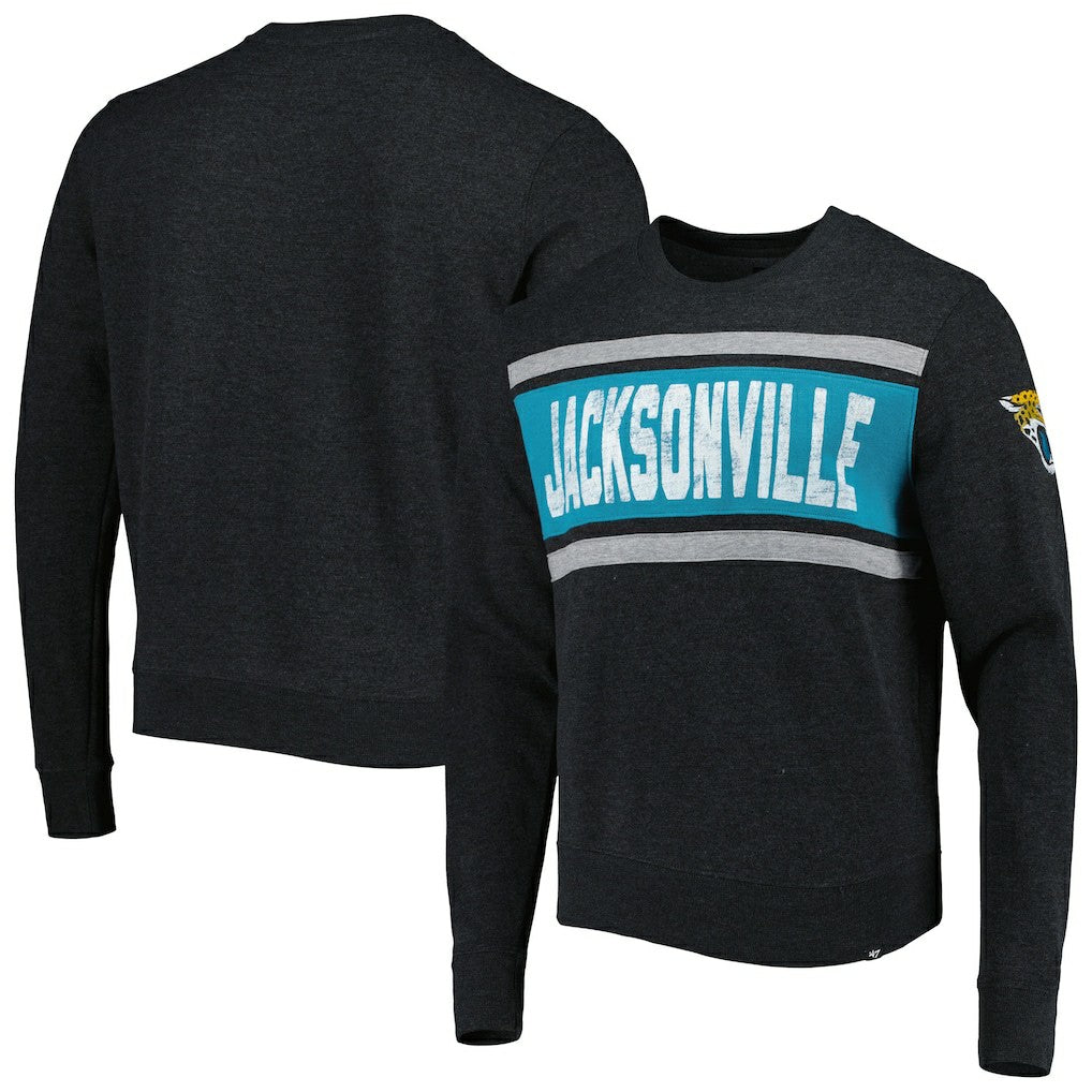 NFL Jacksonville Jaguars '47 Bypass Tribeca Pullover Sweatshirt