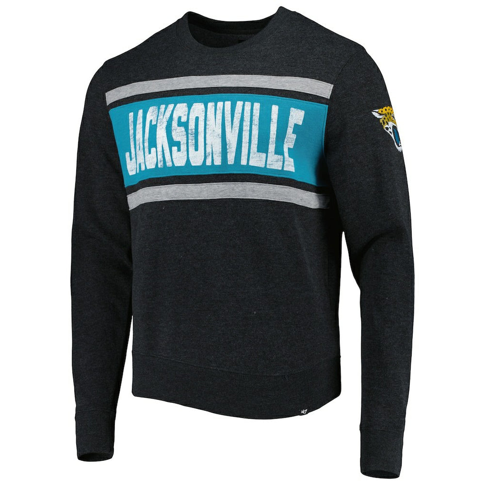NFL Jacksonville Jaguars '47 Bypass Tribeca Pullover Sweatshirt