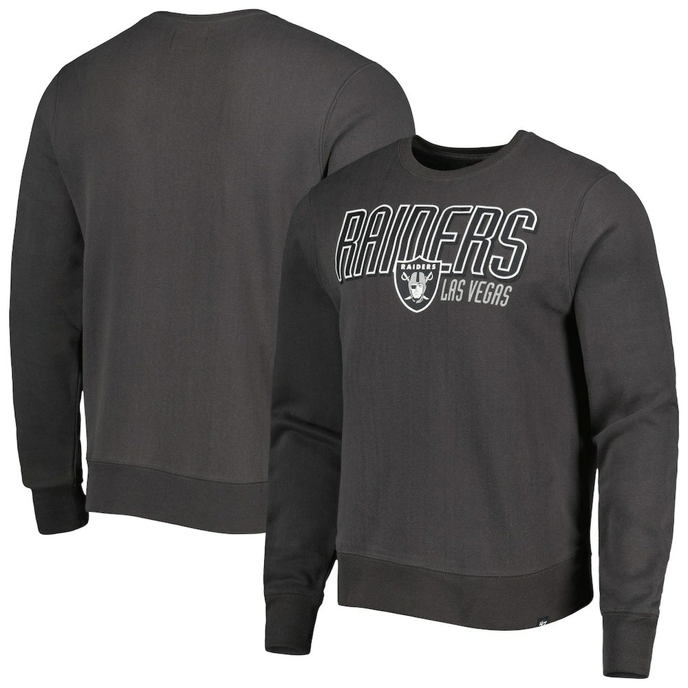 NFL Las Vegas Raiders '47 Locked In Headline Pullover Sweatshirt