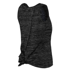 NFL Las Vegas Raiders Women's Space Dye Tie-Back Tank Top
