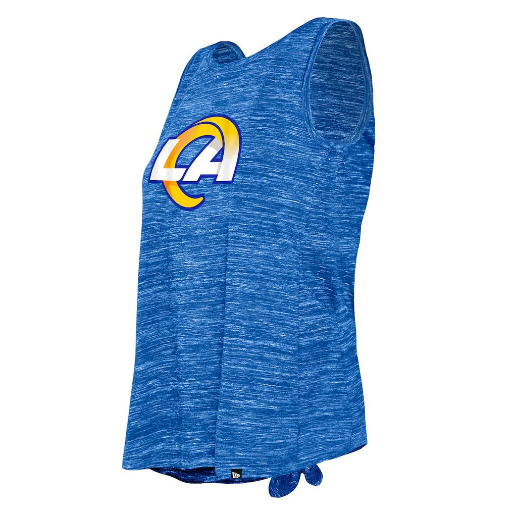 NFL Los Angeles Rams Women's Space Dye Tie-Back Tank Top