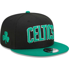 Boston Celtics Jersey Hook Statement Edition 9FIFTY Snapback Hat - Black/Green | New Era for sale