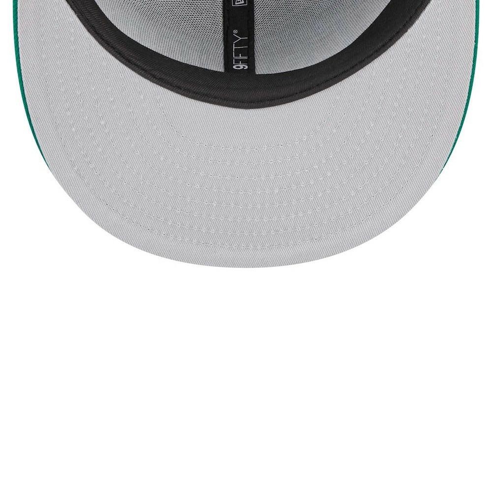 Boston Celtics Jersey Hook Statement Edition 9FIFTY Snapback Hat - Black/Green | New Era for sale