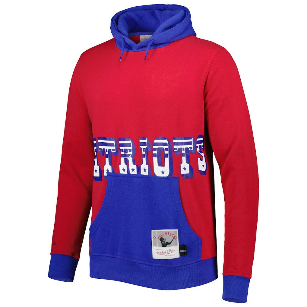NFL New England Patriots Big Face 5.0 Pullover Hoodie
