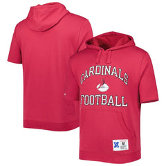 NFL Arizona Cardinals Washed Short Sleeve Pullover Hoodie