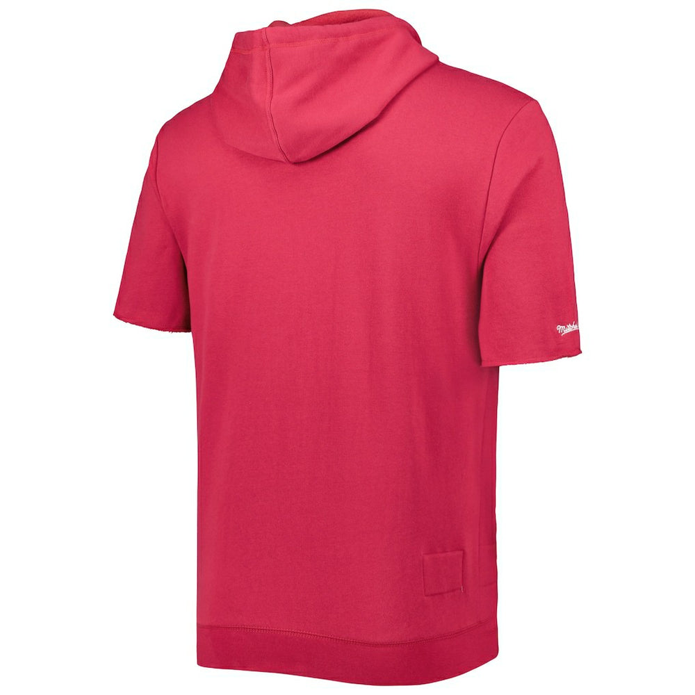NFL Arizona Cardinals Washed Short Sleeve Pullover Hoodie
